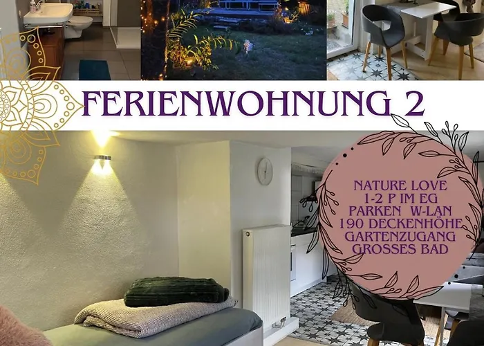Ferieninrosengarten 1 Zi 190 Cm Deckenhoehe Oder Grosse 4 Zi Dg Whg Apartamento